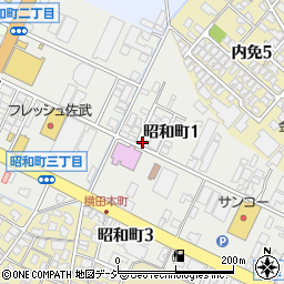 乗松研磨所周辺の地図