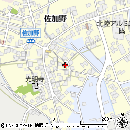 富山県高岡市佐加野220周辺の地図