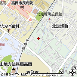 富山県高岡市古定塚10周辺の地図