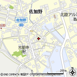 富山県高岡市佐加野1387周辺の地図