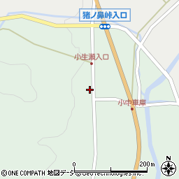 茨城県常陸太田市小中町160-1周辺の地図