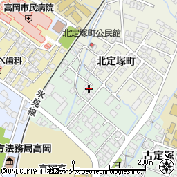 富山県高岡市古定塚10-45周辺の地図