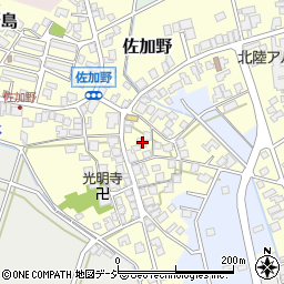 富山県高岡市佐加野1388周辺の地図