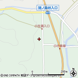 茨城県常陸太田市小中町160-2周辺の地図