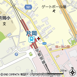 片岡駅周辺の地図