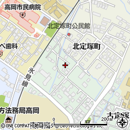 富山県高岡市古定塚10-46周辺の地図