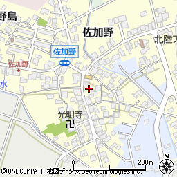 富山県高岡市佐加野1393周辺の地図