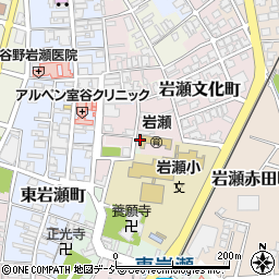 富山県富山市西宮周辺の地図