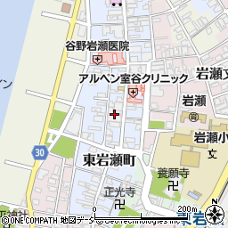 百塚商店周辺の地図