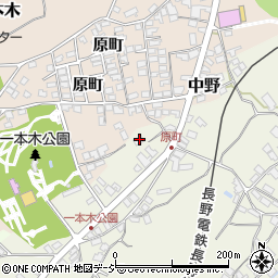 長野県中野市中野松川1921周辺の地図