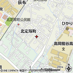 富山県高岡市北定塚町35-8周辺の地図