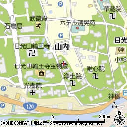 實教院周辺の地図