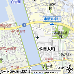 富山県富山市水橋大町1183-61周辺の地図