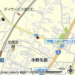 南中郷郵便局周辺の地図