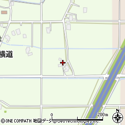 富山県滑川市横道3538周辺の地図