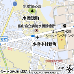 富山県富山市水橋中村新町周辺の地図