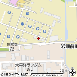 富山市役所　富山市北部斎場周辺の地図