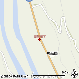 須賀川下周辺の地図