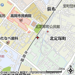 富山県高岡市古定塚10-29周辺の地図