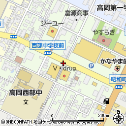 富山県高岡市美幸町周辺の地図