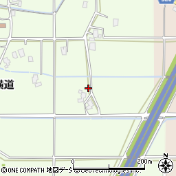 富山県滑川市横道3539周辺の地図