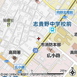 文苑堂書店外商センター周辺の地図