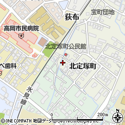 富山県高岡市北定塚町124-13周辺の地図