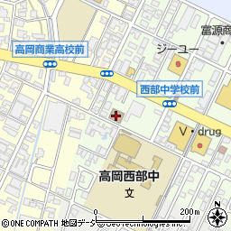 市立西条公民館周辺の地図