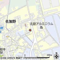富山県高岡市佐加野342周辺の地図