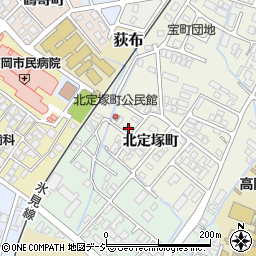 富山県高岡市北定塚町124-20周辺の地図