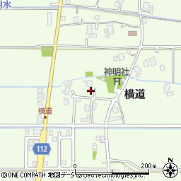 富山県滑川市横道3513周辺の地図
