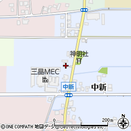 富山県滑川市中新1380周辺の地図