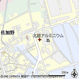 富山県高岡市佐加野344-1周辺の地図