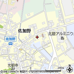 富山県高岡市佐加野323周辺の地図