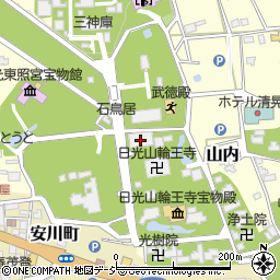 護摩堂周辺の地図