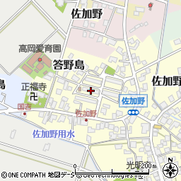 富山県高岡市佐加野1468-10周辺の地図