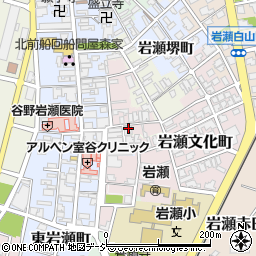 富山県富山市岩瀬福来町262周辺の地図
