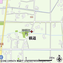 富山県滑川市横道3451周辺の地図