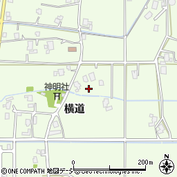 富山県滑川市横道3448周辺の地図