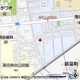 富山県滑川市領家町6周辺の地図