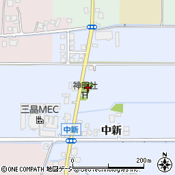 富山県滑川市中新1206周辺の地図