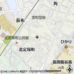 富山県高岡市角301-1周辺の地図