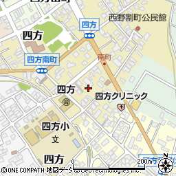 富山県富山市四方南町周辺の地図