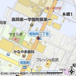 昭和町２周辺の地図