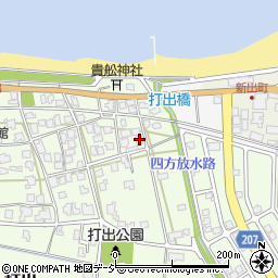 西川住宅設備周辺の地図