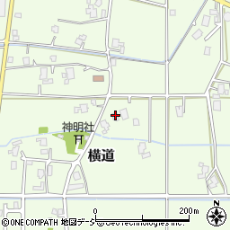 富山県滑川市横道3455周辺の地図