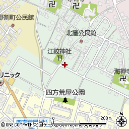 富山県富山市四方北窪2431周辺の地図