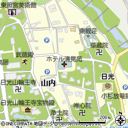 ホテル清晃苑周辺の地図