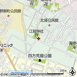 富山県富山市四方北窪2432周辺の地図