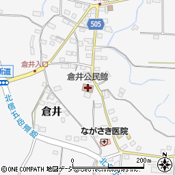 倉井公民館周辺の地図